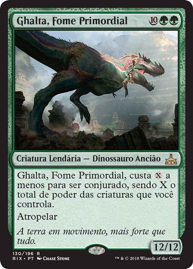 Ghalta, Fome Primordial