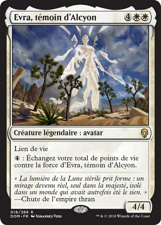 Evra, témoin d'Alcyon