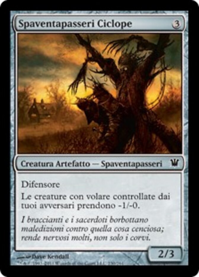 Spaventapasseri Ciclope