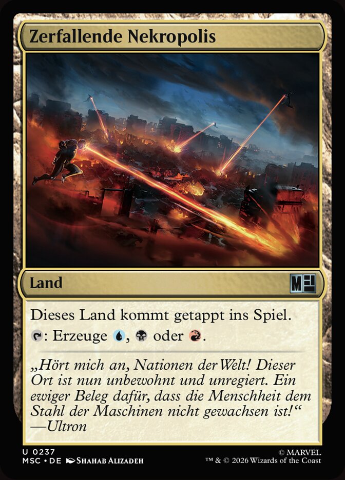 Zerfallende Nekropolis