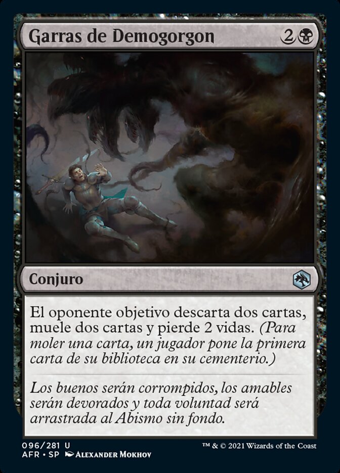 Garras de Demogorgon