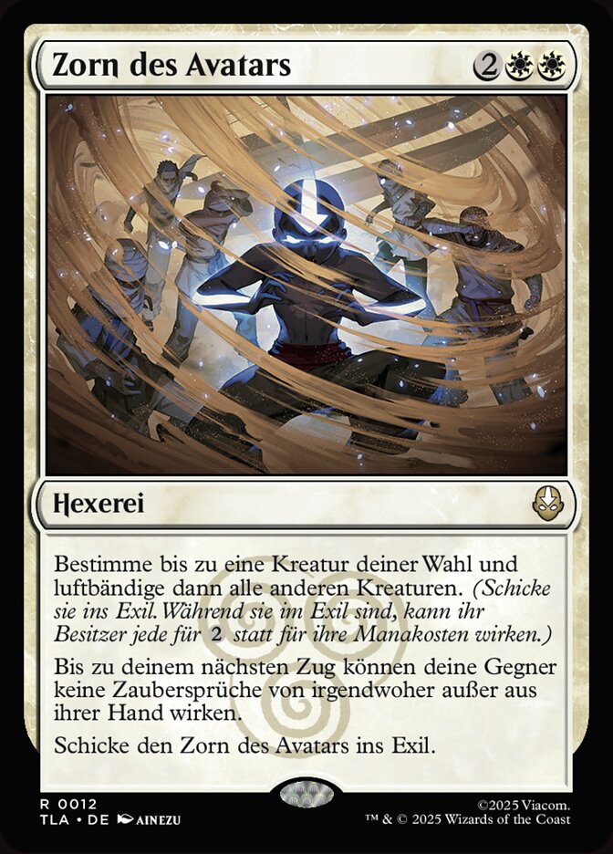 Zorn des Avatars