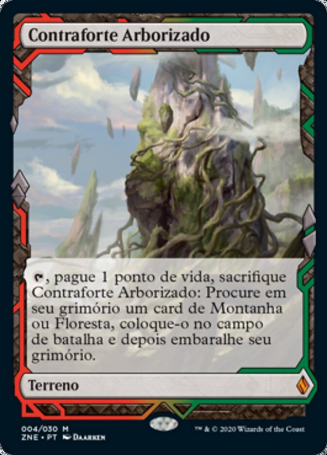 Contraforte Arborizado
