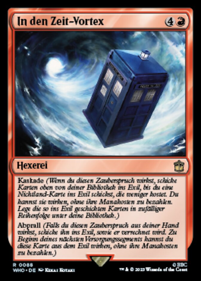 In den Zeit-Vortex