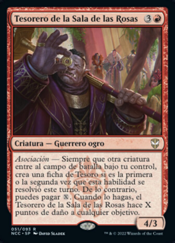 Tesorero de la Sala de las Rosas