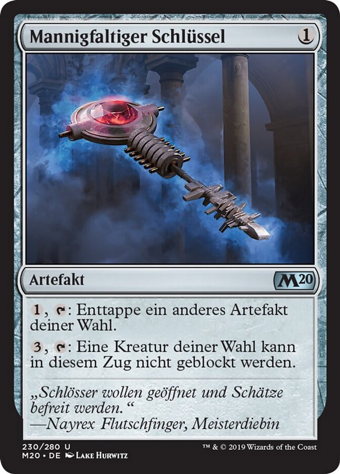 Mannigfaltiger Schlüssel