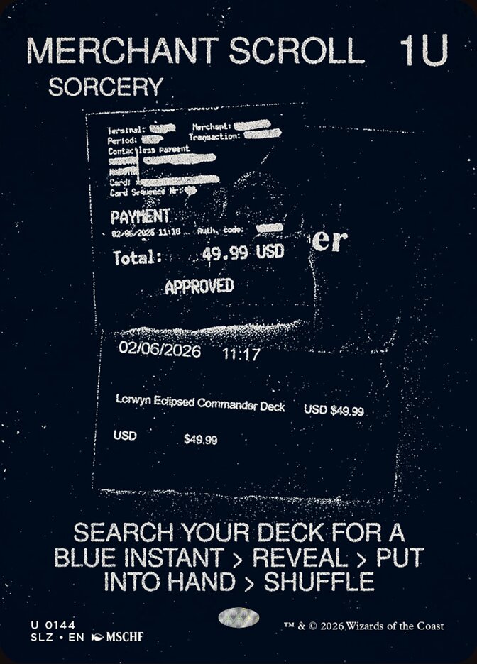 MERCHANT SCROLL