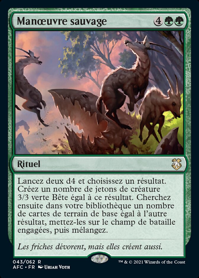 Manœuvre sauvage