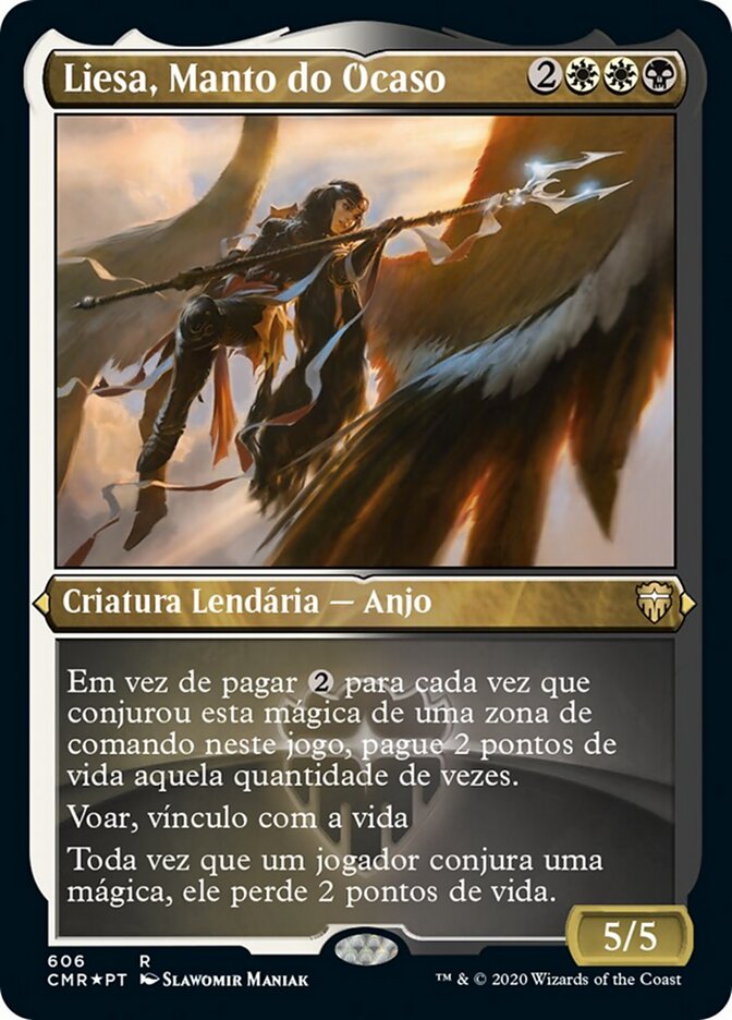 Liesa, Manto do Ocaso