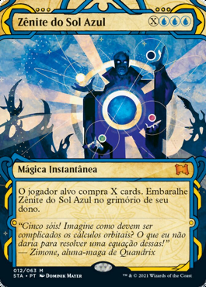 Zênite do Sol Azul