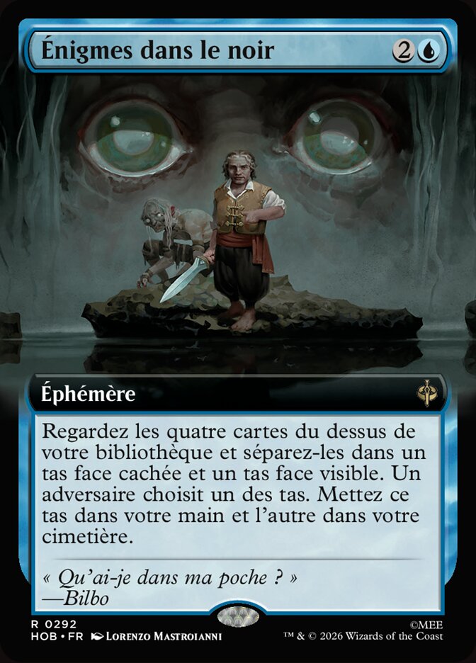 Énigmes dans le noir