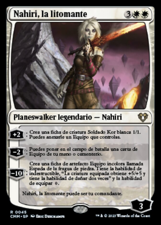 Nahiri, la litomante