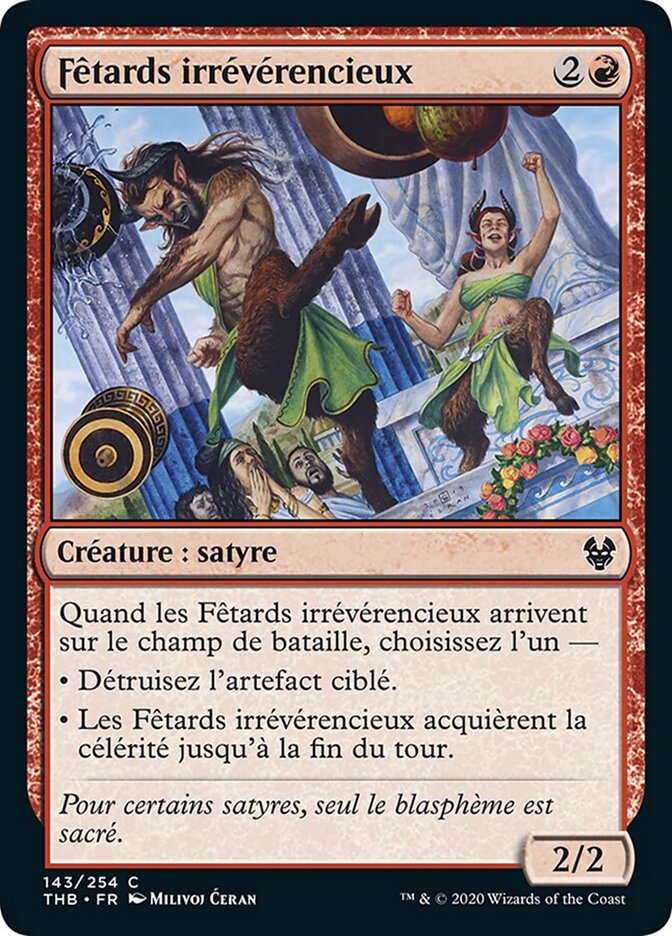Fêtards irrévérencieux