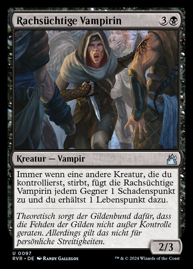 Rachsüchtige Vampirin