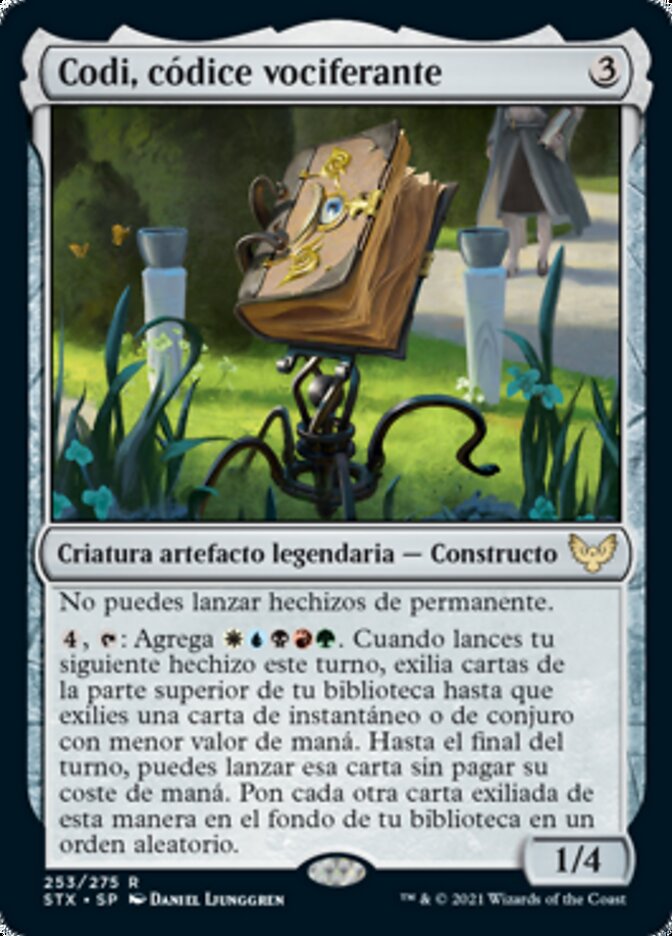 Codi, códice vociferante