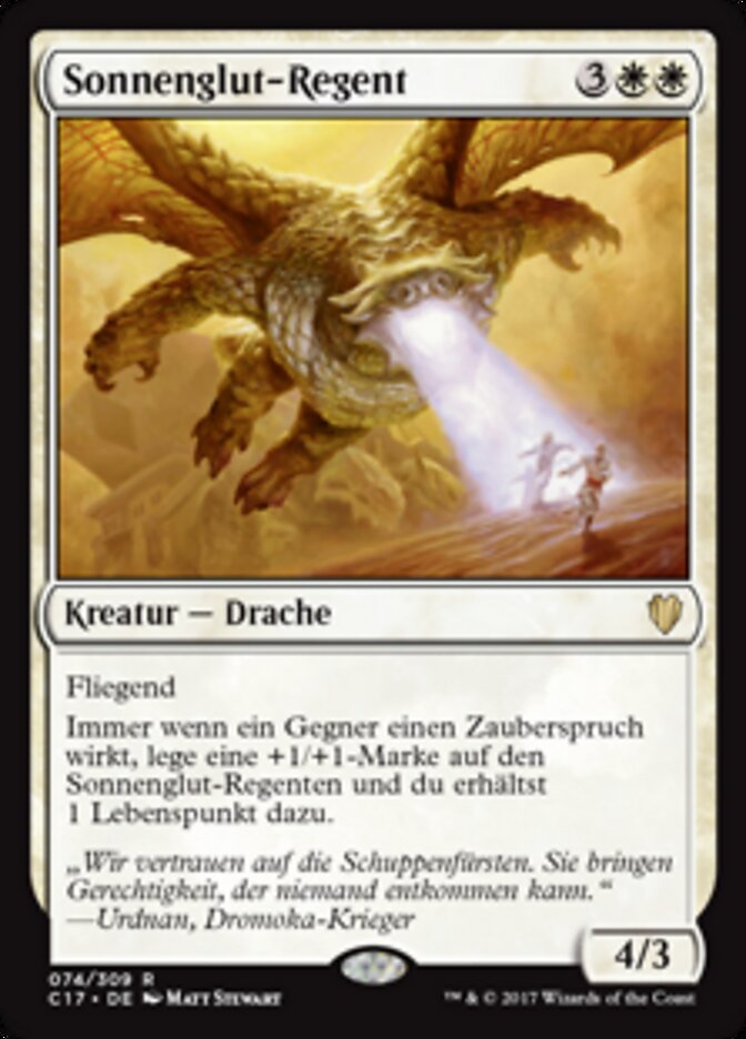 Sonnenglut-Regent