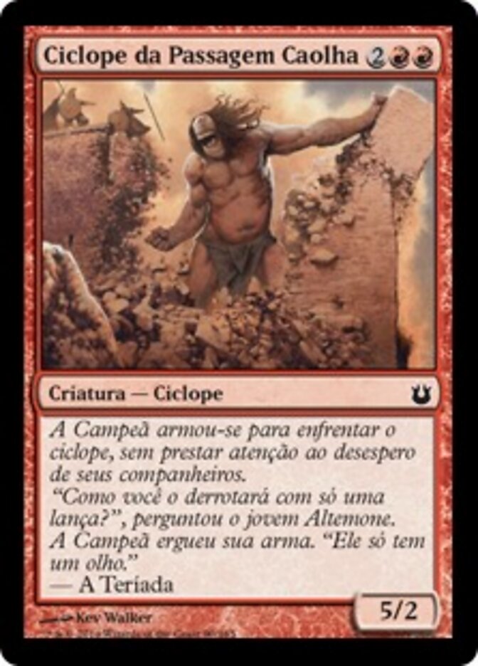 Ciclope da Passagem Caolha
