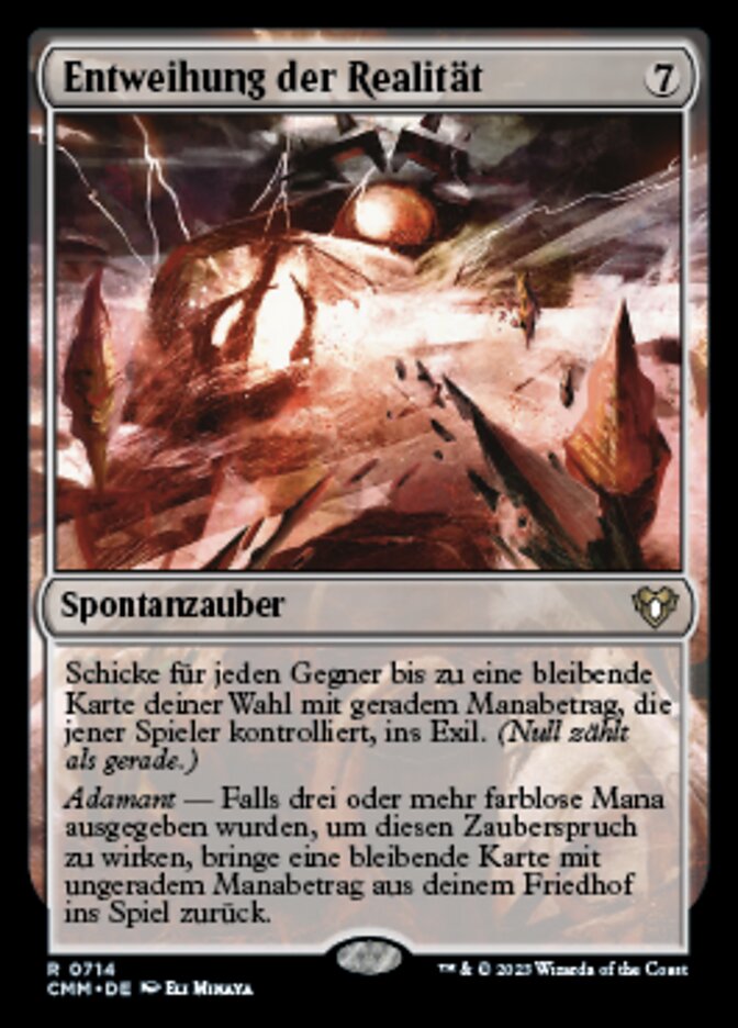 Entweihung der Realität