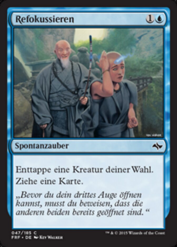 Refokussieren