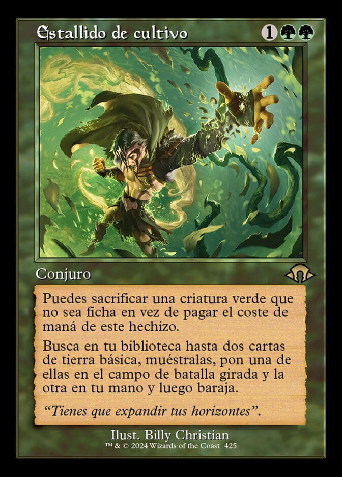 Estallido de cultivo