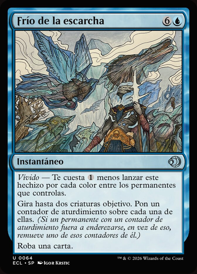 Frío de la escarcha