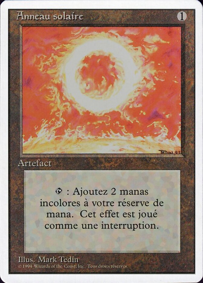 Anneau solaire