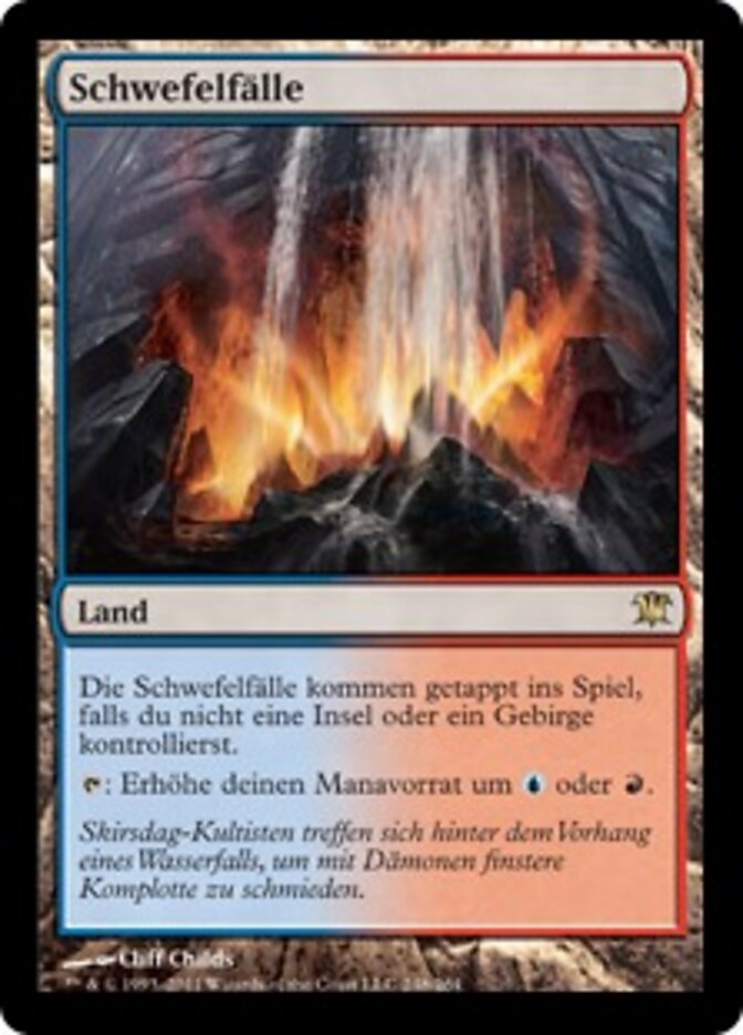 Schwefelfälle