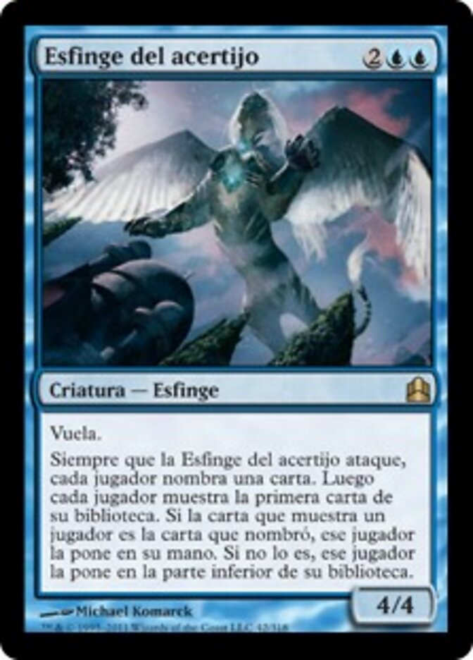 Esfinge del acertijo