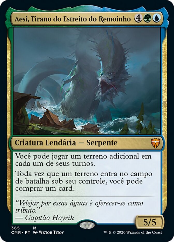 Aesi, Tirano do Estreito do Remoinho