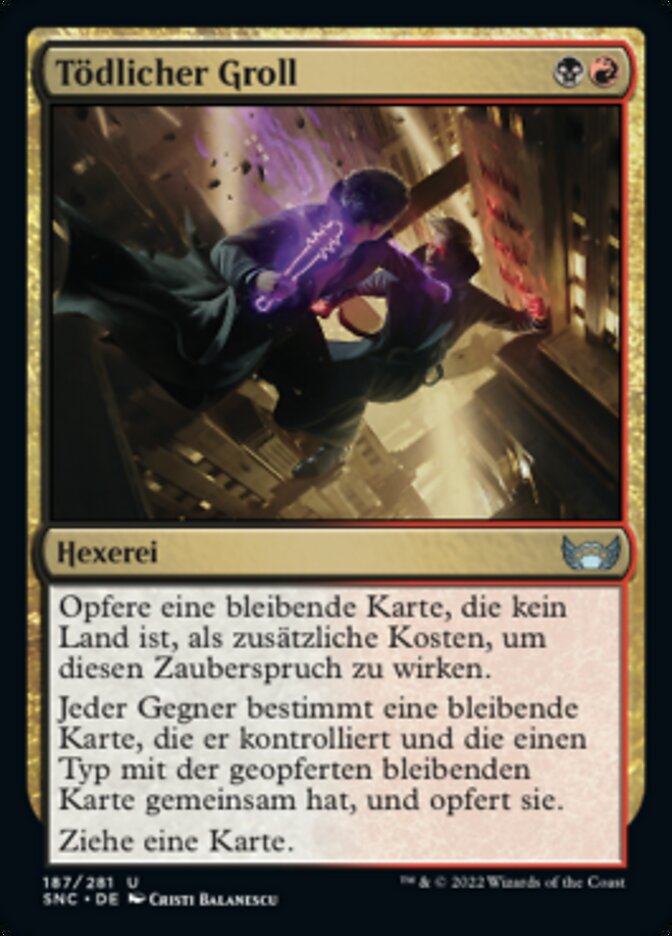 Tödlicher Groll