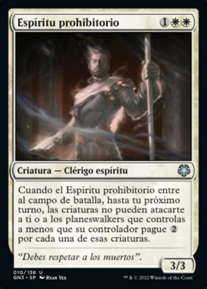 Espíritu prohibitorio