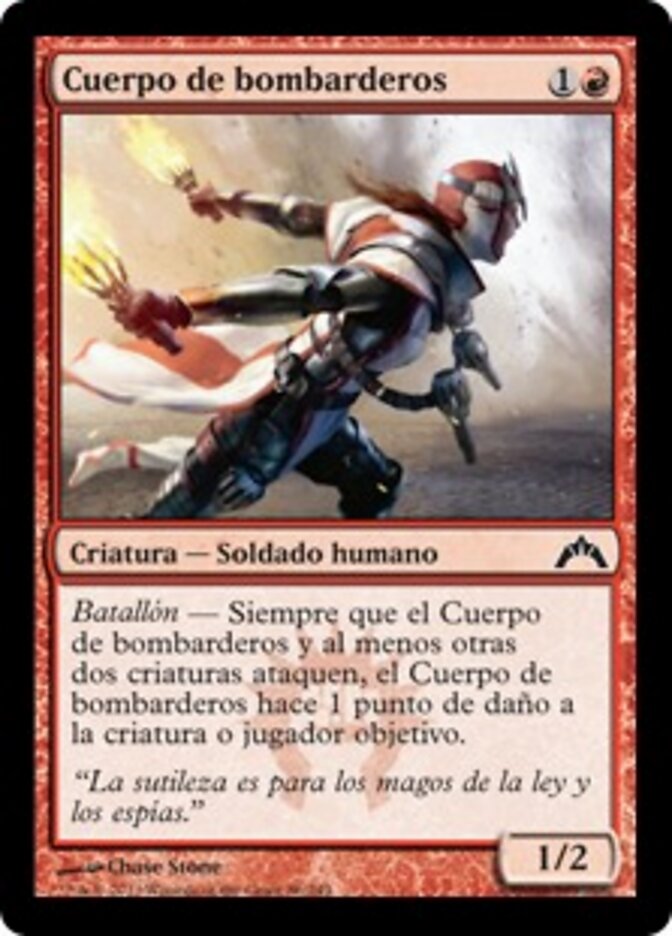Cuerpo de bombarderos