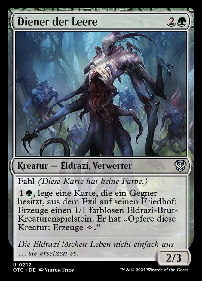 Diener der Leere