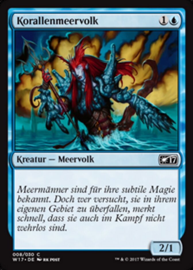 Korallenmeervolk