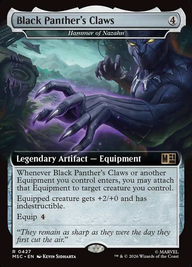 Black Panther's Claws