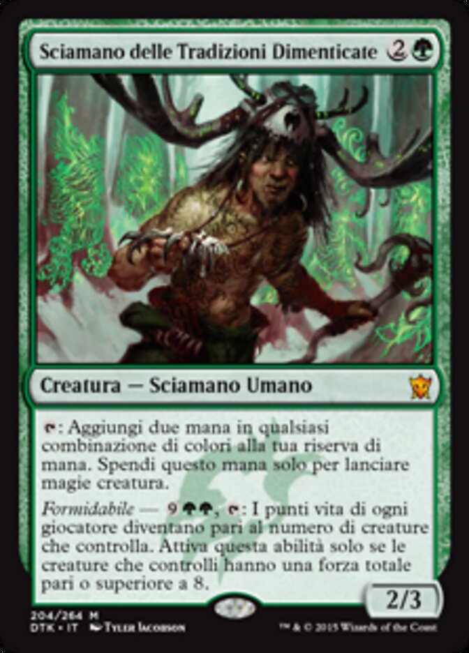 Sciamano delle Tradizioni Dimenticate