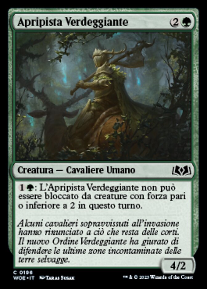 Apripista Verdeggiante