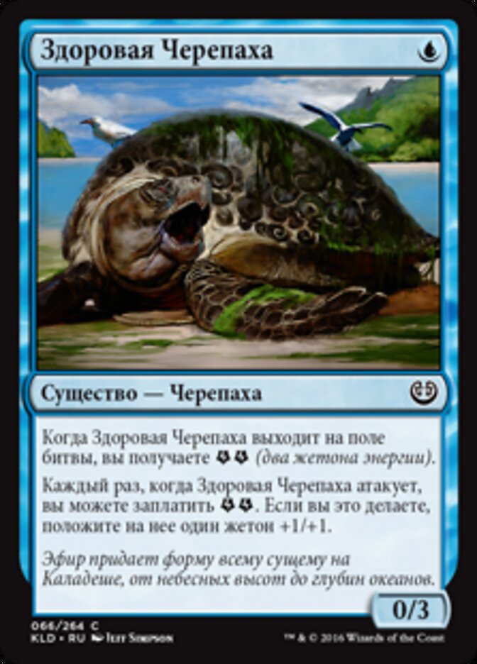 Здоровая Черепаха