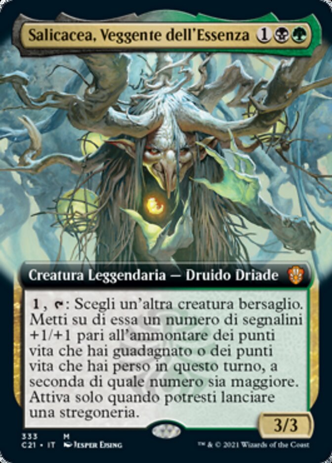 Salicacea, Veggente dell'Essenza