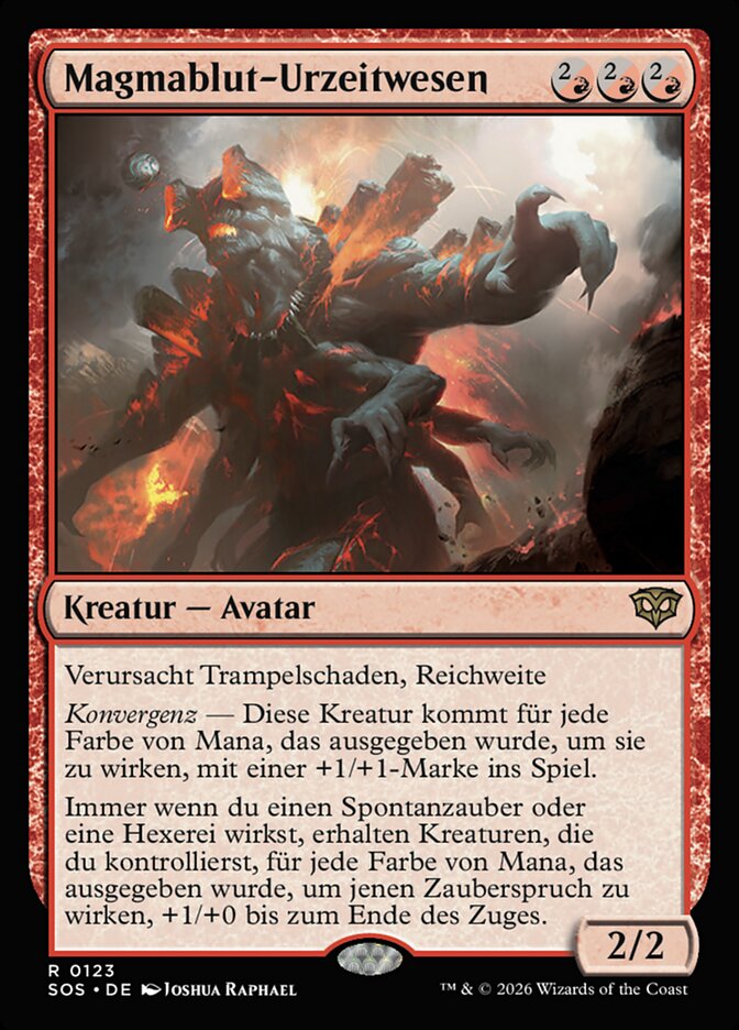 Magmablut-Urzeitwesen