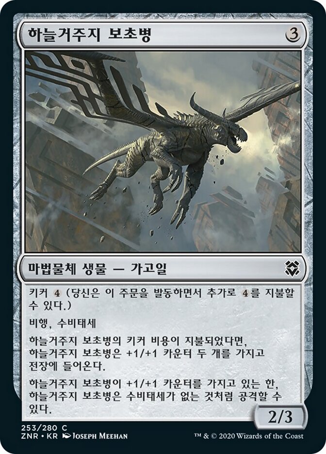 하늘거주지 보초병