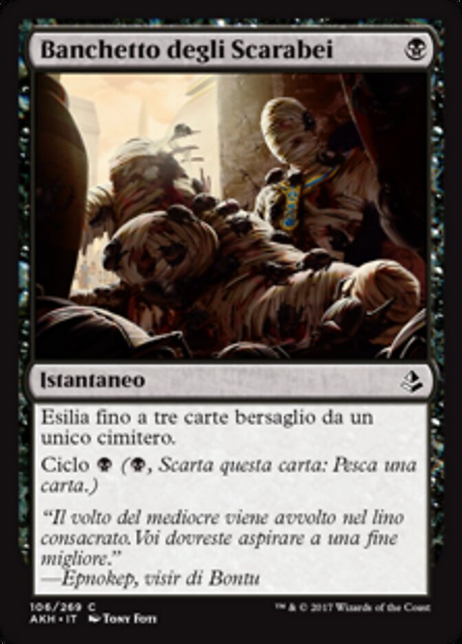 Banchetto degli Scarabei