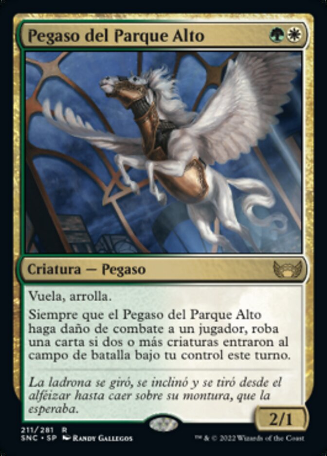 Pegaso del Parque Alto