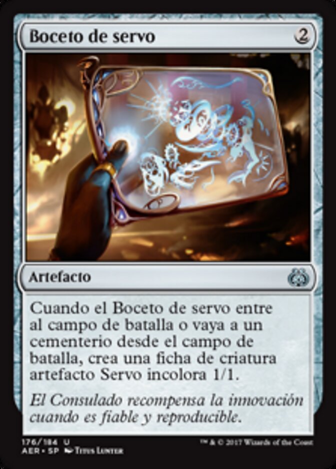 Boceto de servo