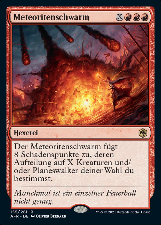 Meteoritenschwarm