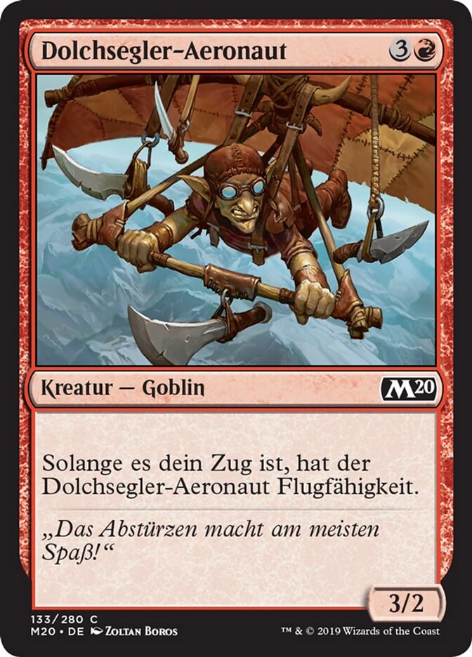 Dolchsegler-Aeronaut