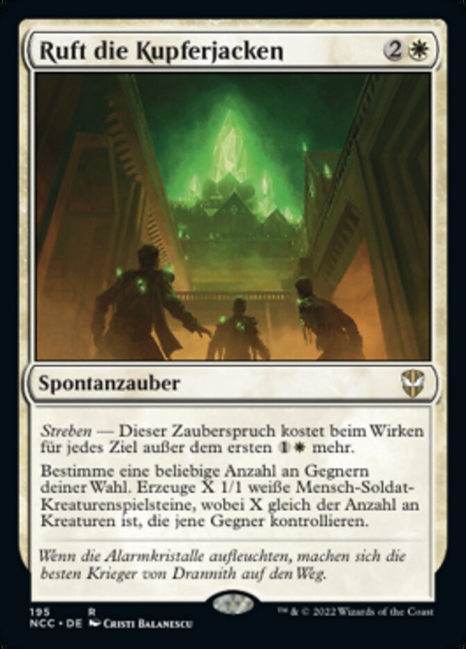 Ruft die Kupferjacken