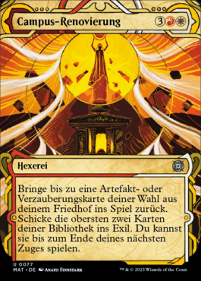 Campus-Renovierung