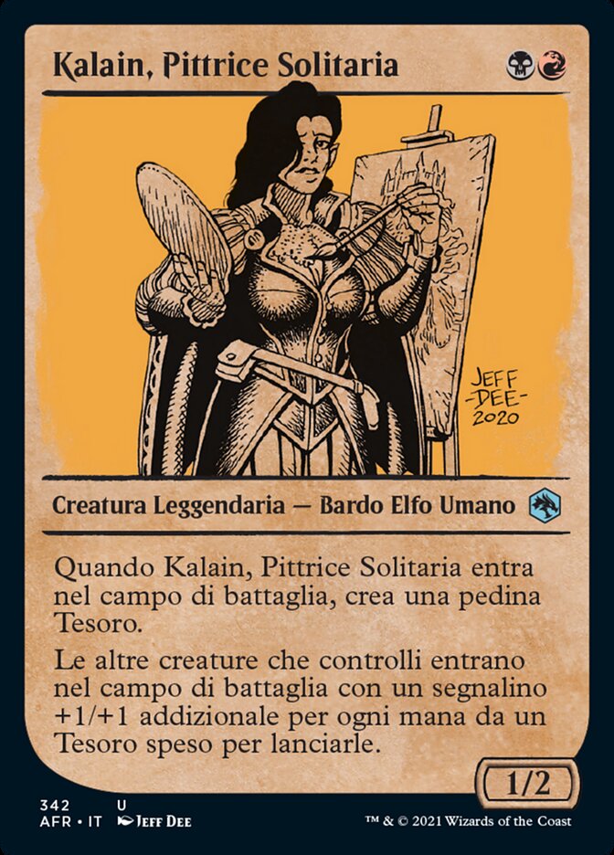 Kalain, Pittrice Solitaria