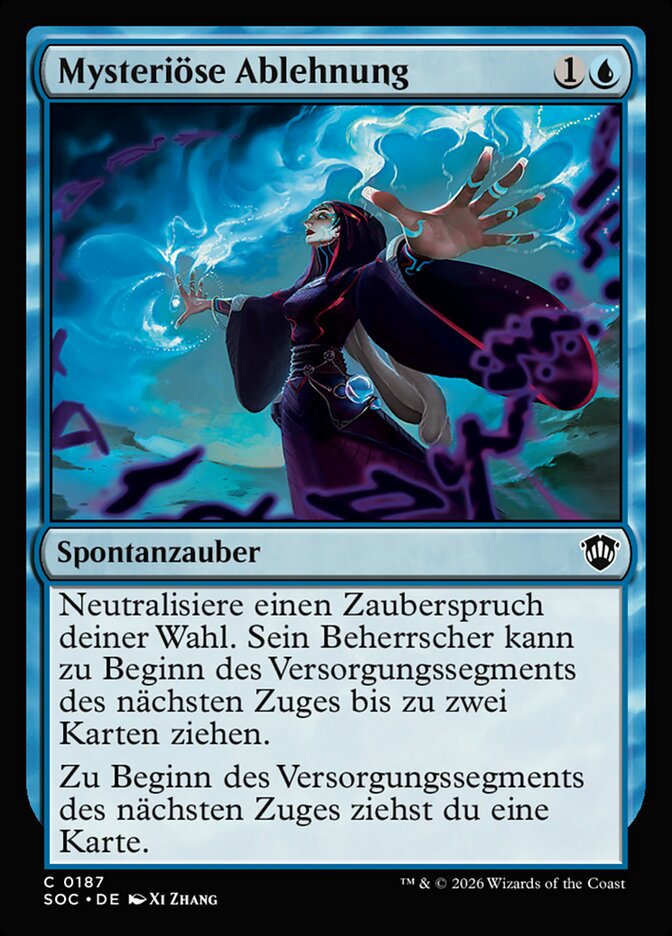 Mysteriöse Ablehnung